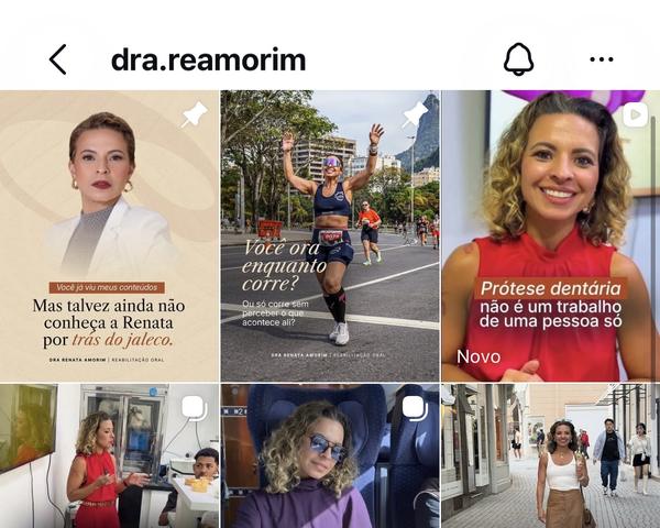 Perfil @dra.reamorim no Instagram